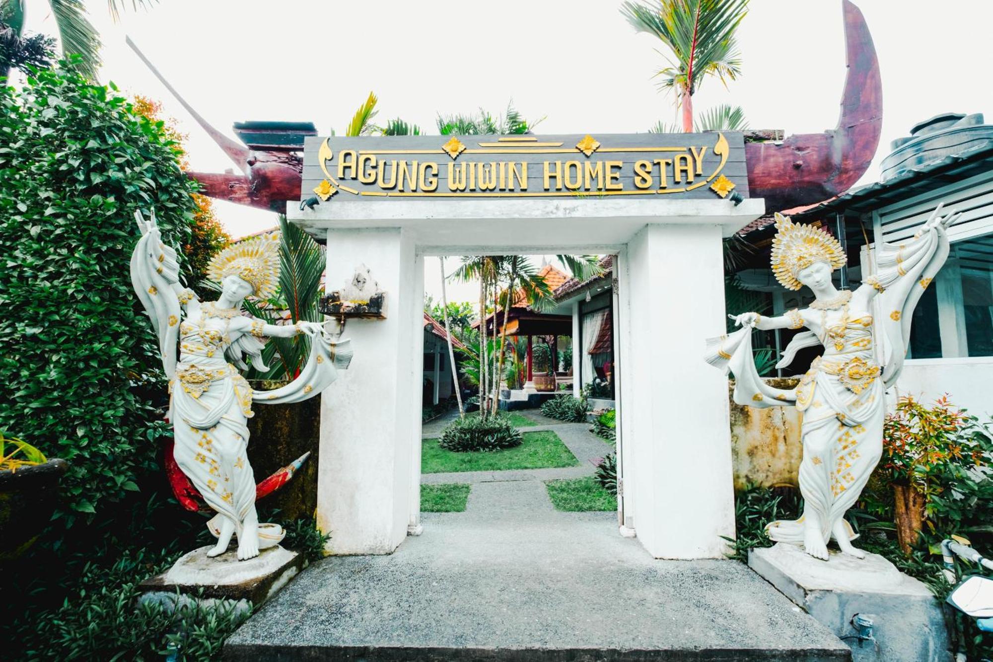 Agung Wiwin Homestay & Restaurant Mengwi Exterior foto